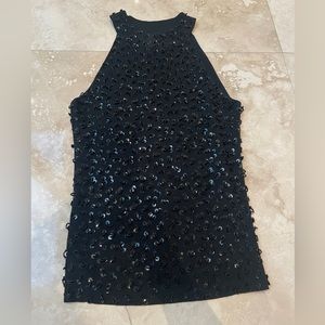 Black Beaded Women’s Blouse